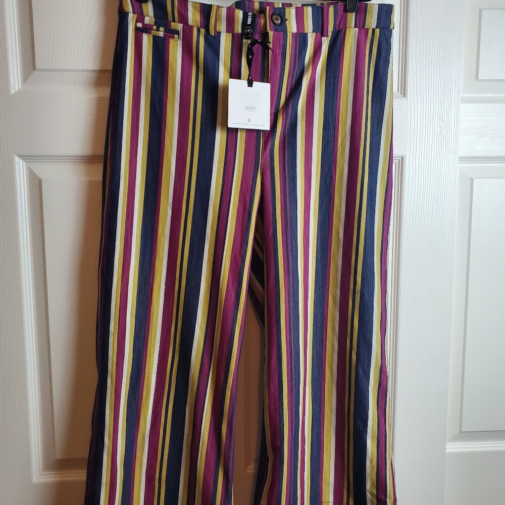 Wide leg crop